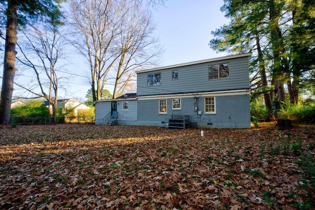 view of rear view of house