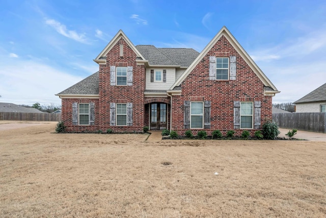 view of front of house featuring french doors