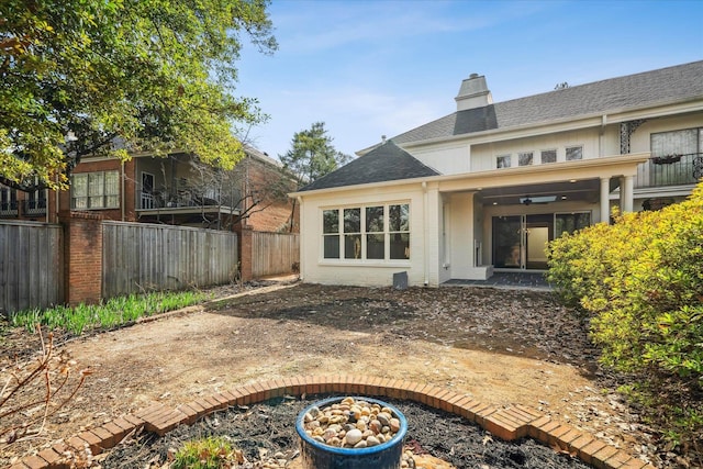 view of rear view of house