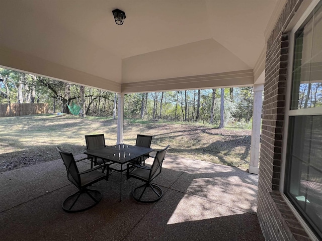 view of patio / terrace