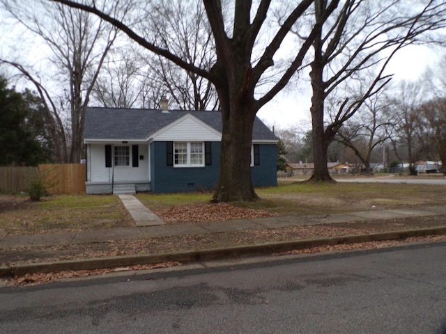 view of ranch-style house