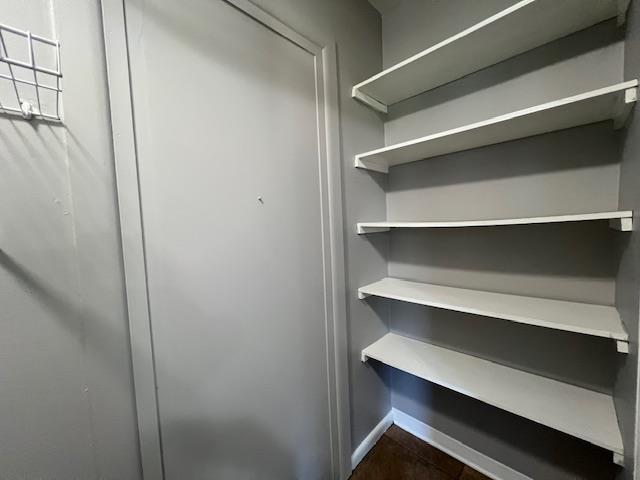 view of closet