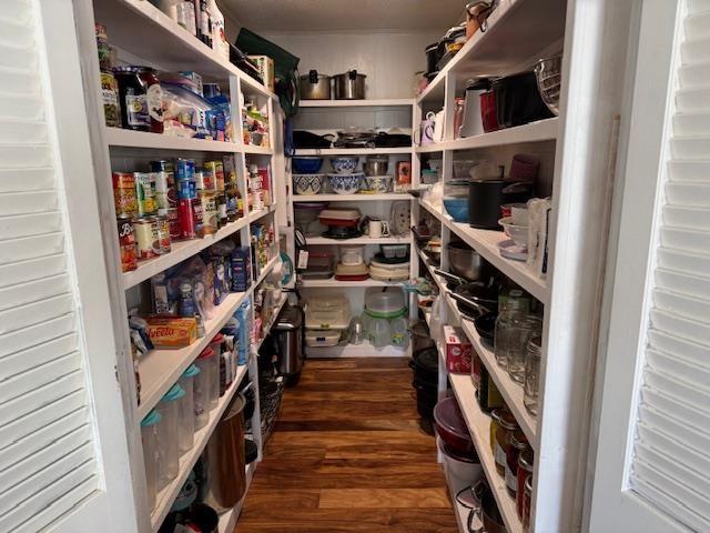 view of pantry