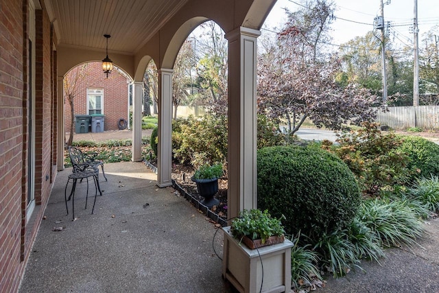 view of patio / terrace