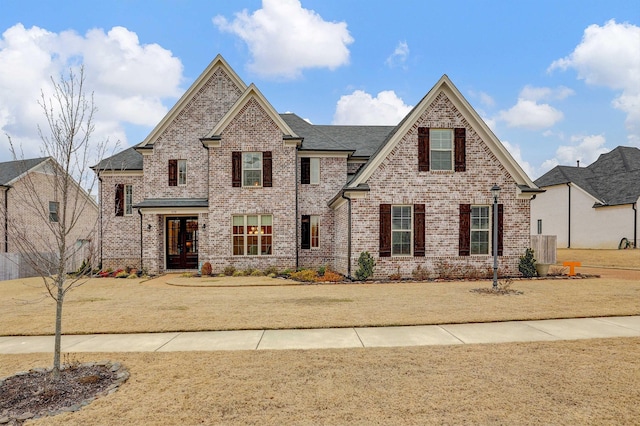 view of front of house with french doors