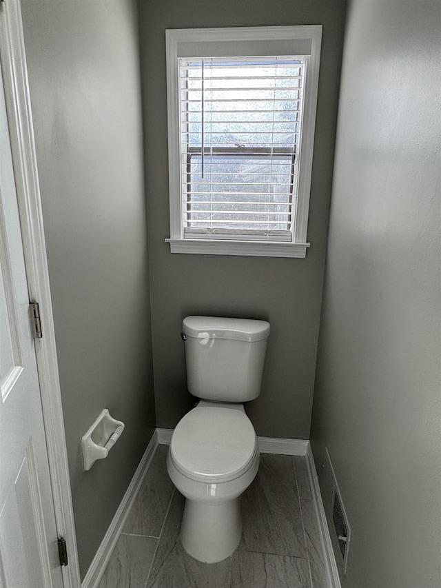 bathroom with toilet