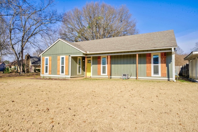 view of ranch-style home