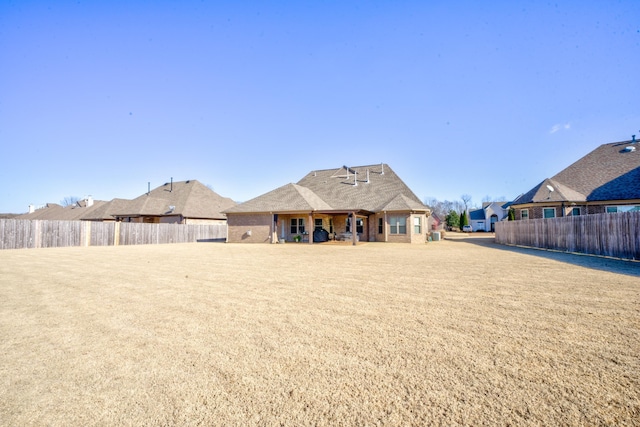 view of rear view of house