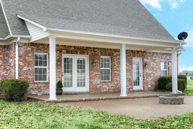 exterior space featuring a patio area