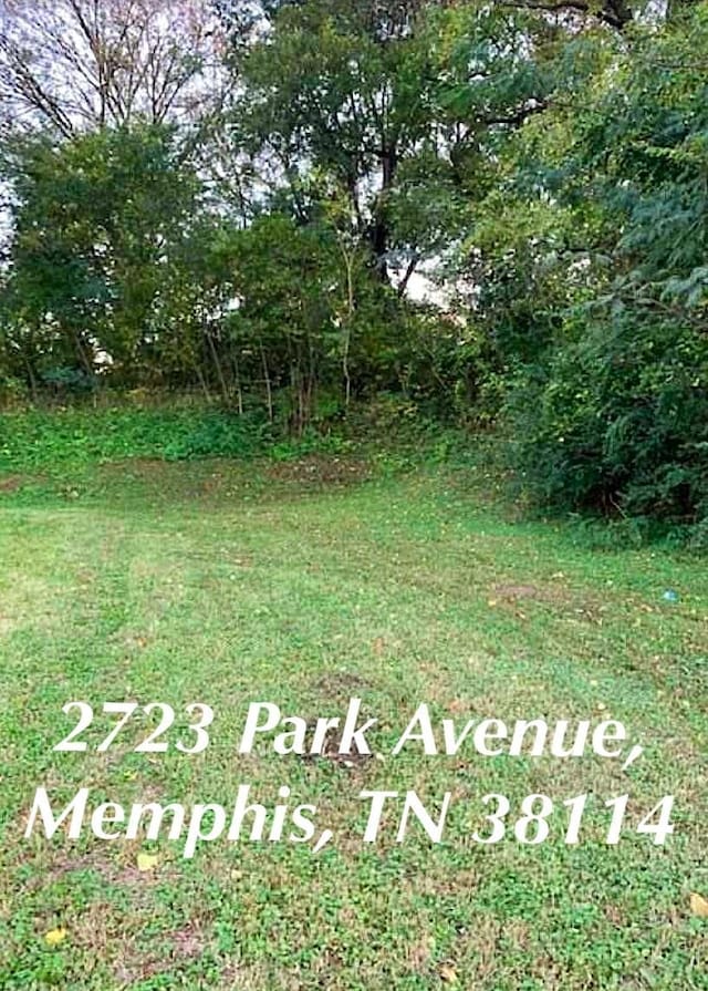 2723 Park Ave, Memphis TN, 38114 land for sale