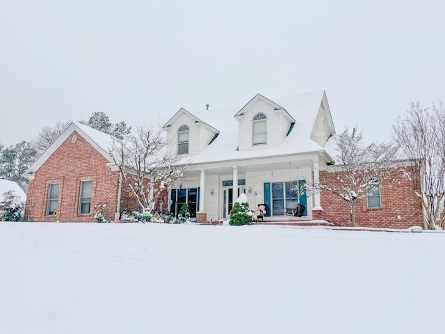 view of front of house featuring a porch