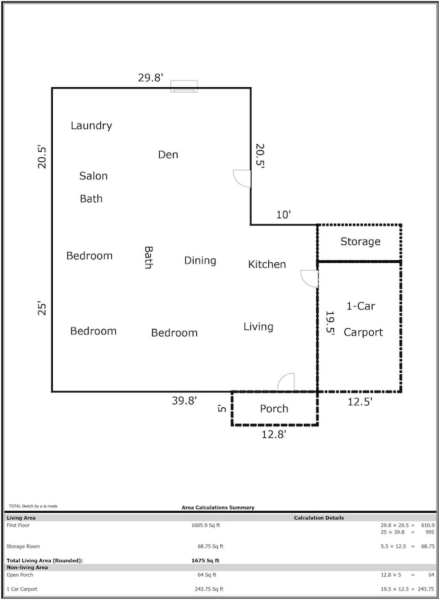 view of layout