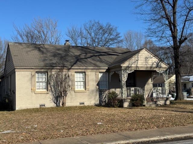 view of front of house featuring a porch