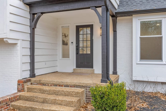 view of property entrance