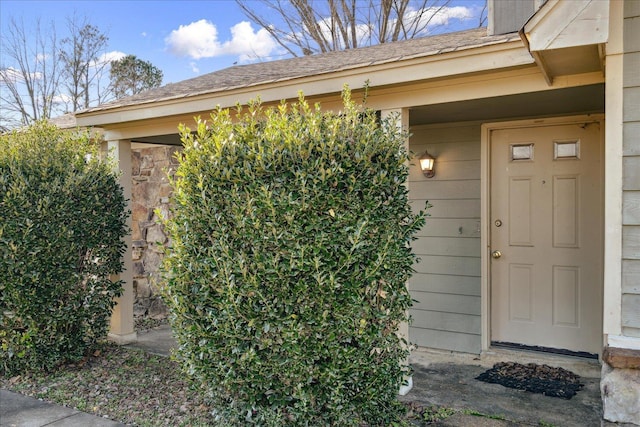 view of property entrance