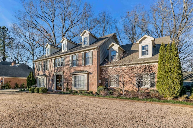 view of colonial-style house