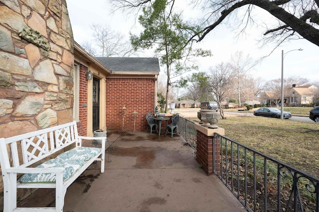 view of patio / terrace