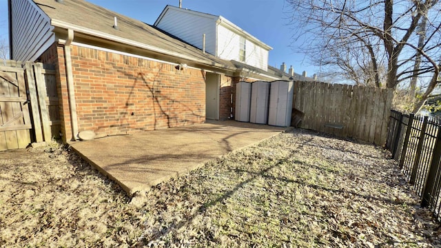 exterior space featuring a patio area