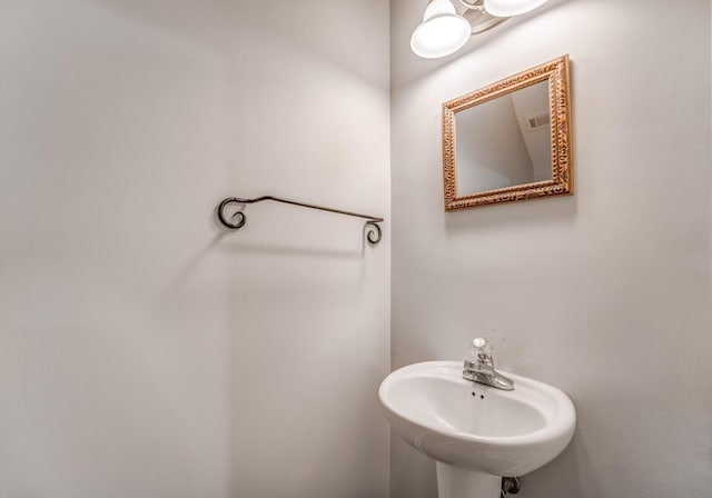 bathroom with sink