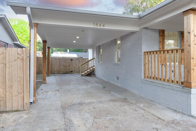 view of patio / terrace