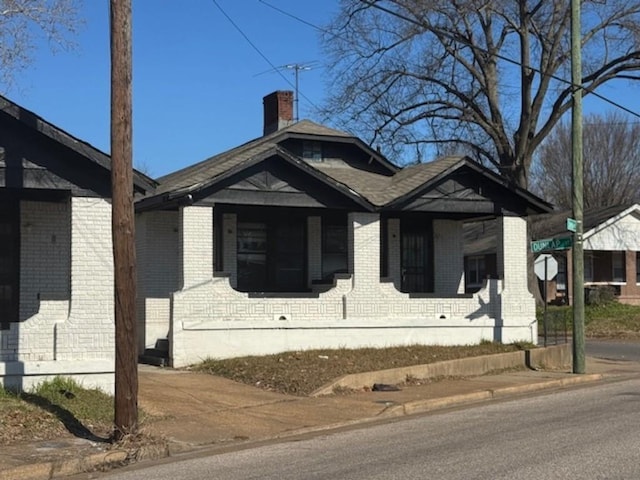 view of side of home