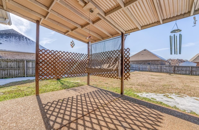 view of patio / terrace