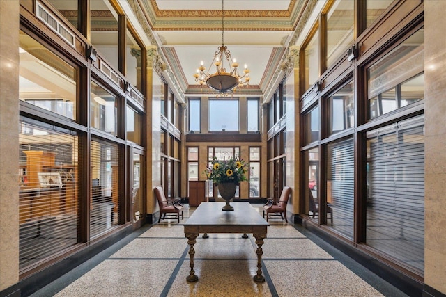 view of building lobby