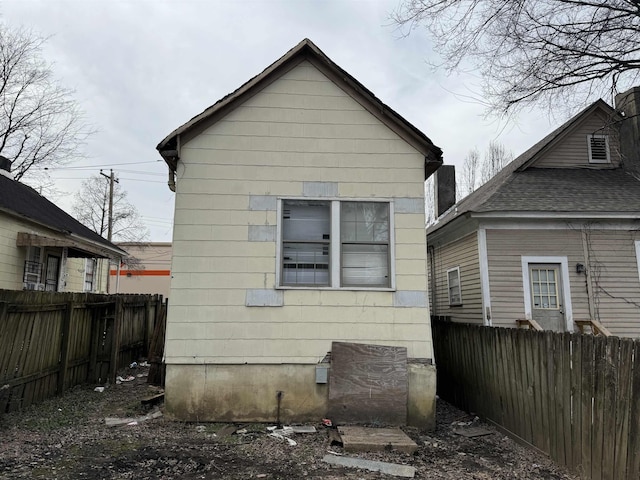 view of back of house