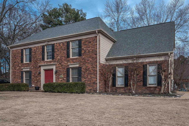 view of colonial inspired home