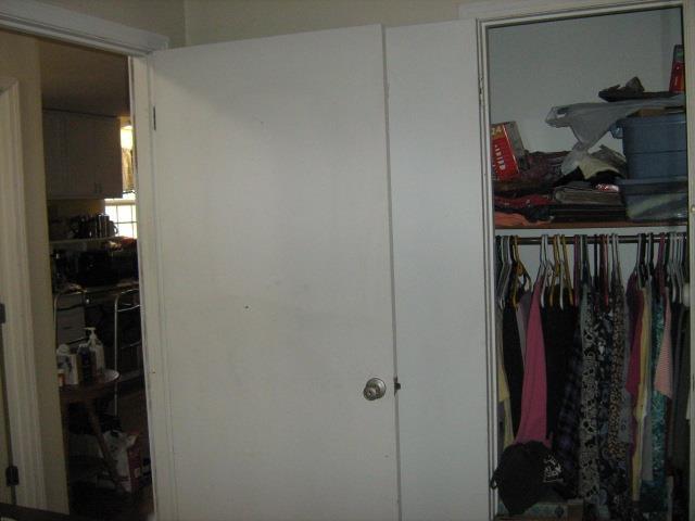 view of closet