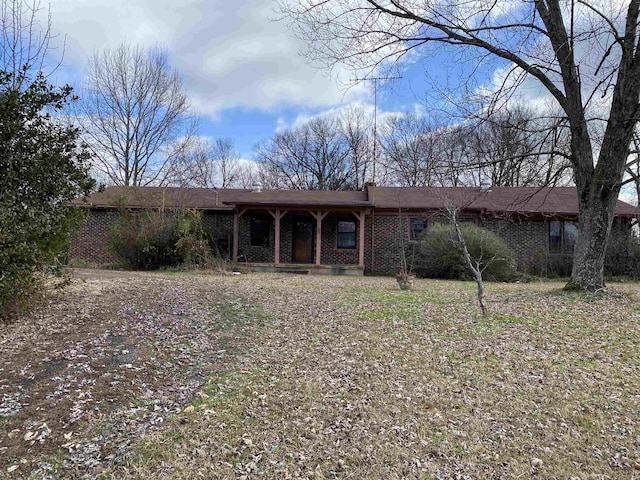 view of ranch-style house