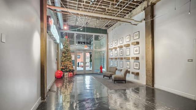 view of community lobby