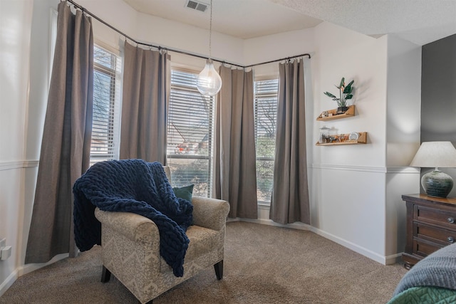 bedroom featuring carpet flooring