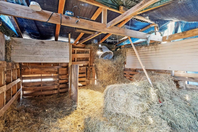 view of stable