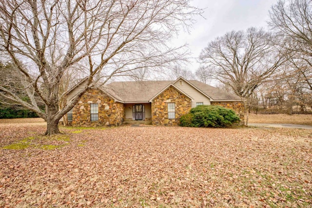 view of ranch-style home