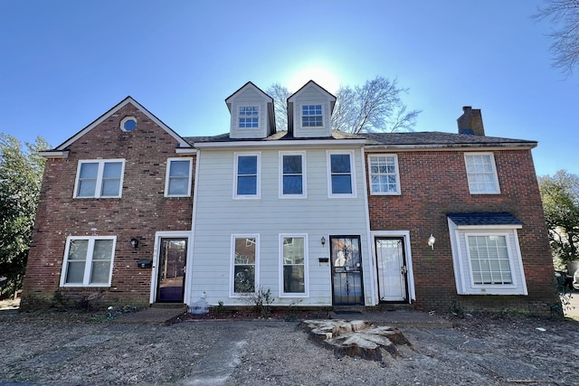 view of colonial house