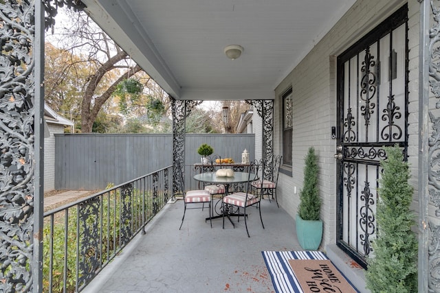 view of patio / terrace