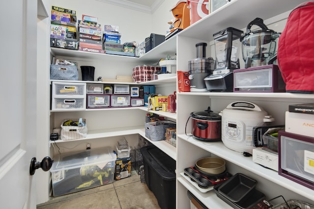 view of pantry