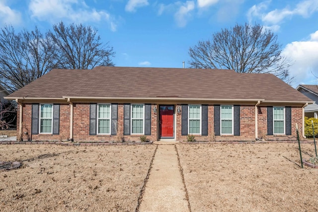 view of ranch-style home