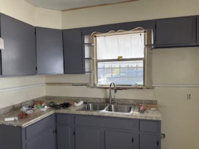 kitchen featuring sink