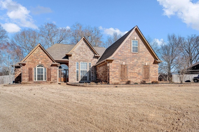 view of property with a front yard