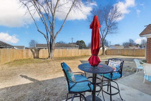 view of patio / terrace