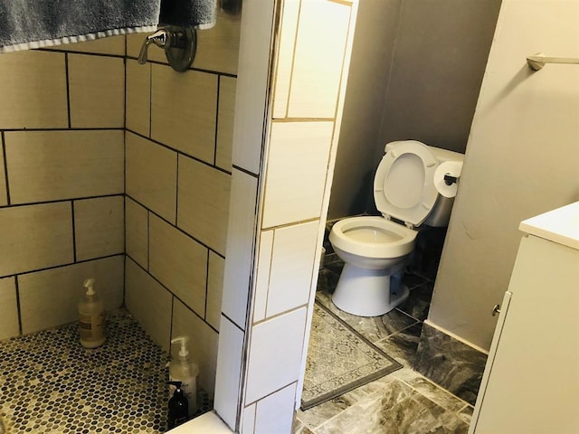 bathroom featuring toilet