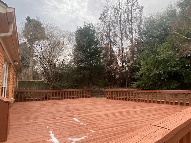 view of deck