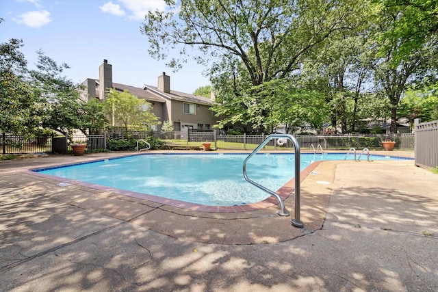 1819 Crossflower Cv Unit 85, Germantown, TN 38138 - view of pool with fence and a patio