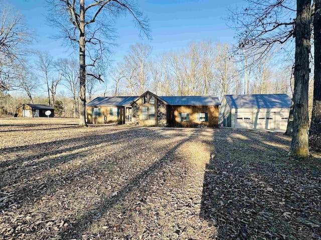 view of ranch-style home