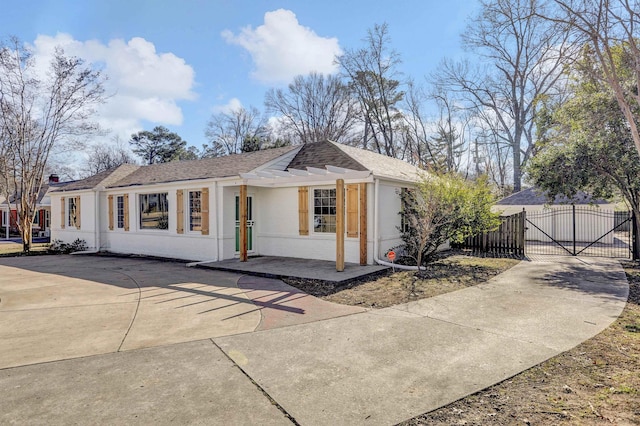 view of ranch-style house