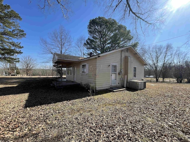 exterior space with central AC