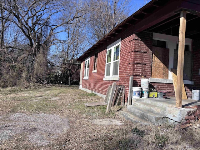 view of side of property