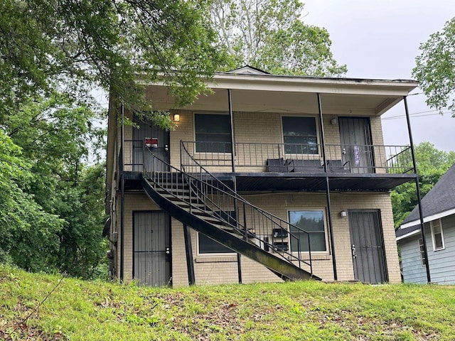 view of rear view of house